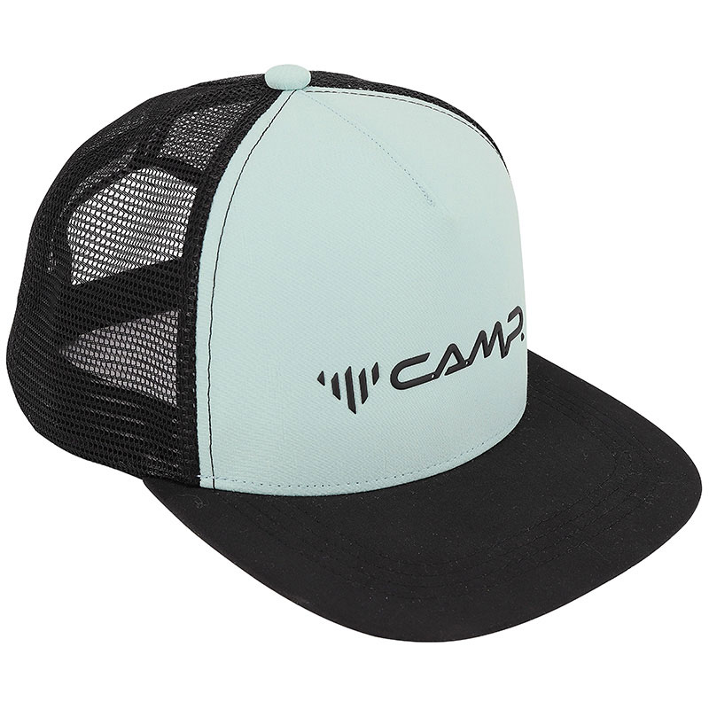 CAMP Promo Hat Logo pastel green/black sapka